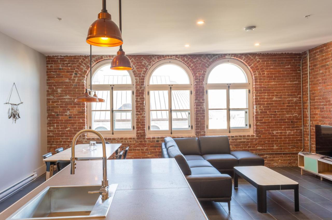 Апартаменти Les Lofts Du Tresor - Par Les Lofts Vieux-Quebec Екстер'єр фото