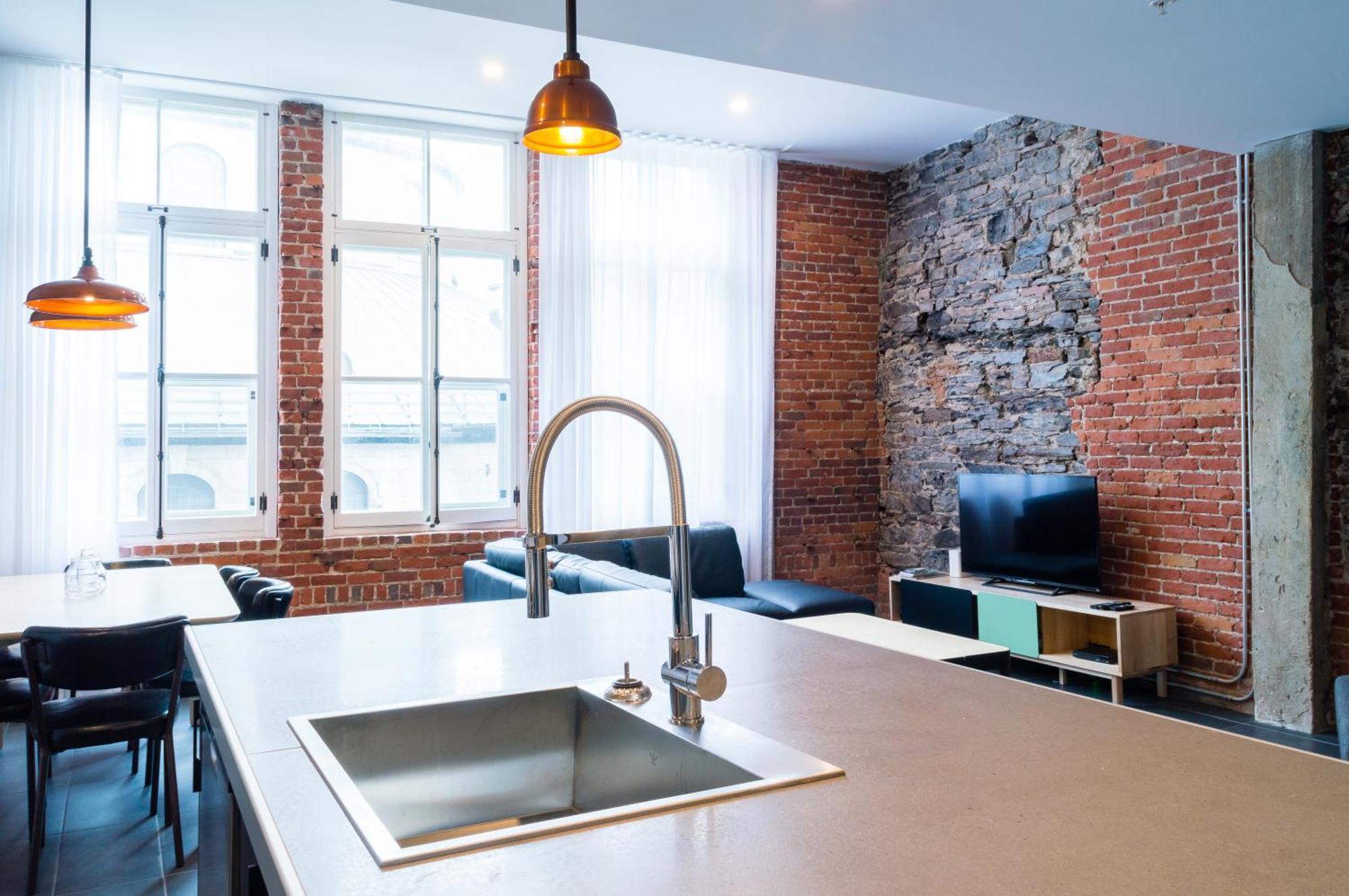 Апартаменти Les Lofts Du Tresor - Par Les Lofts Vieux-Quebec Екстер'єр фото