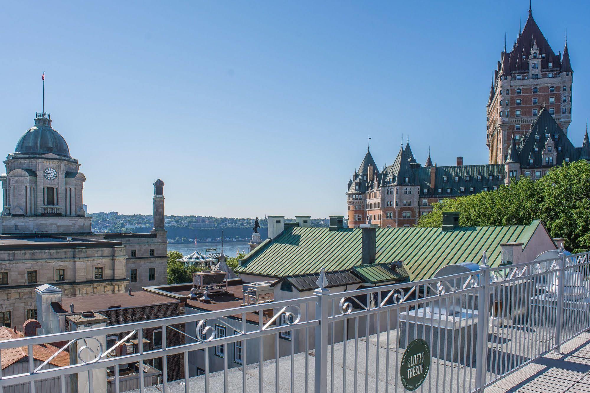 Апартаменти Les Lofts Du Tresor - Par Les Lofts Vieux-Quebec Екстер'єр фото