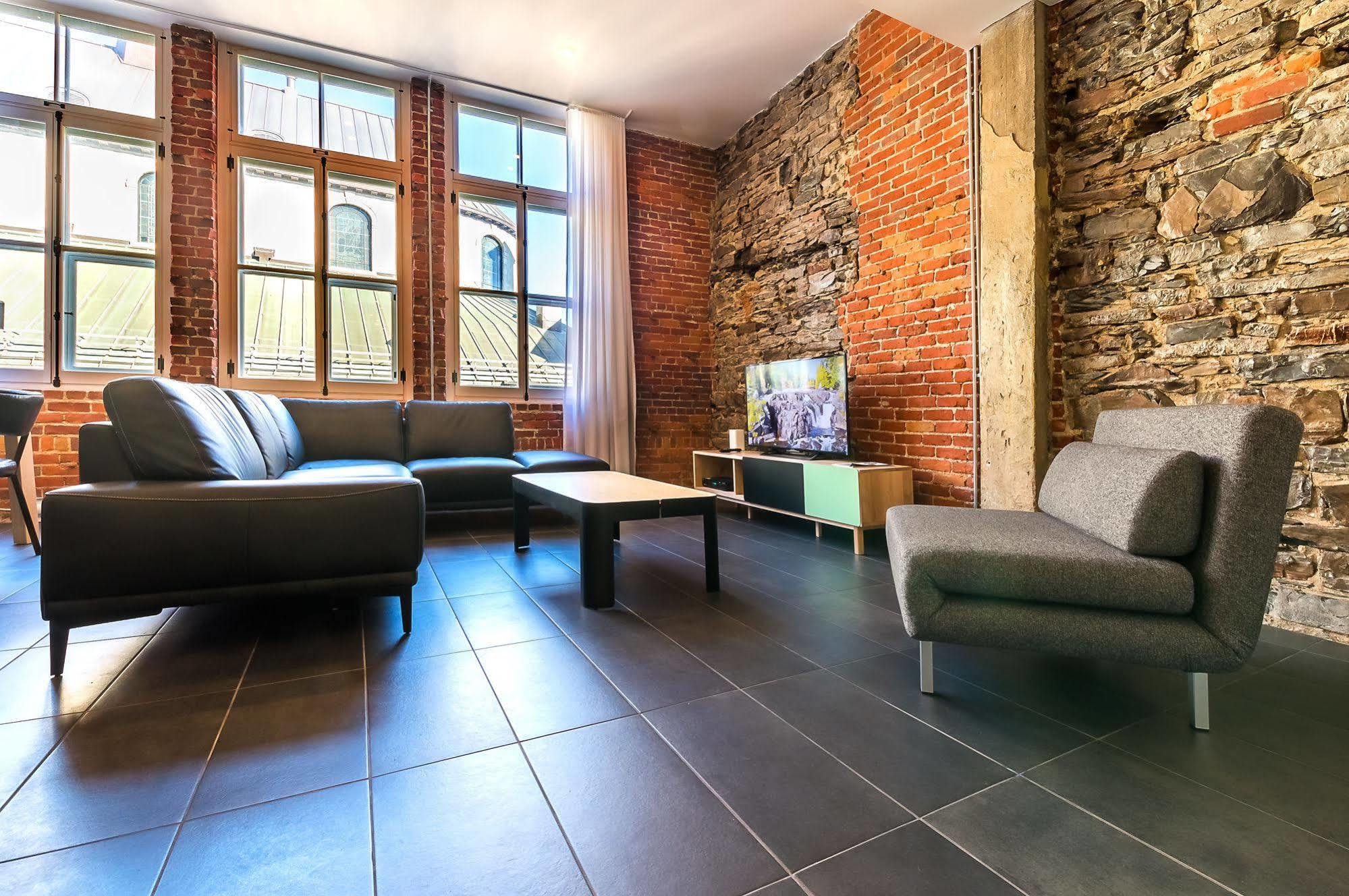 Апартаменти Les Lofts Du Tresor - Par Les Lofts Vieux-Quebec Екстер'єр фото